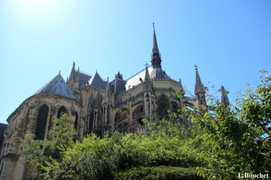 La cathédrale de Reims.